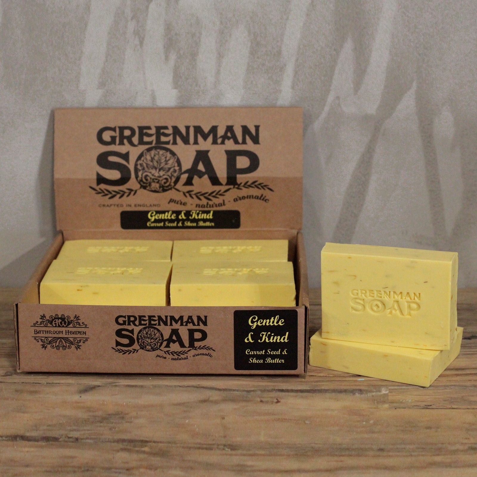 Greenman Soap Slice 100g - Gentle & Kind  Greenman Soap Slice 100g - Gentle & Kind