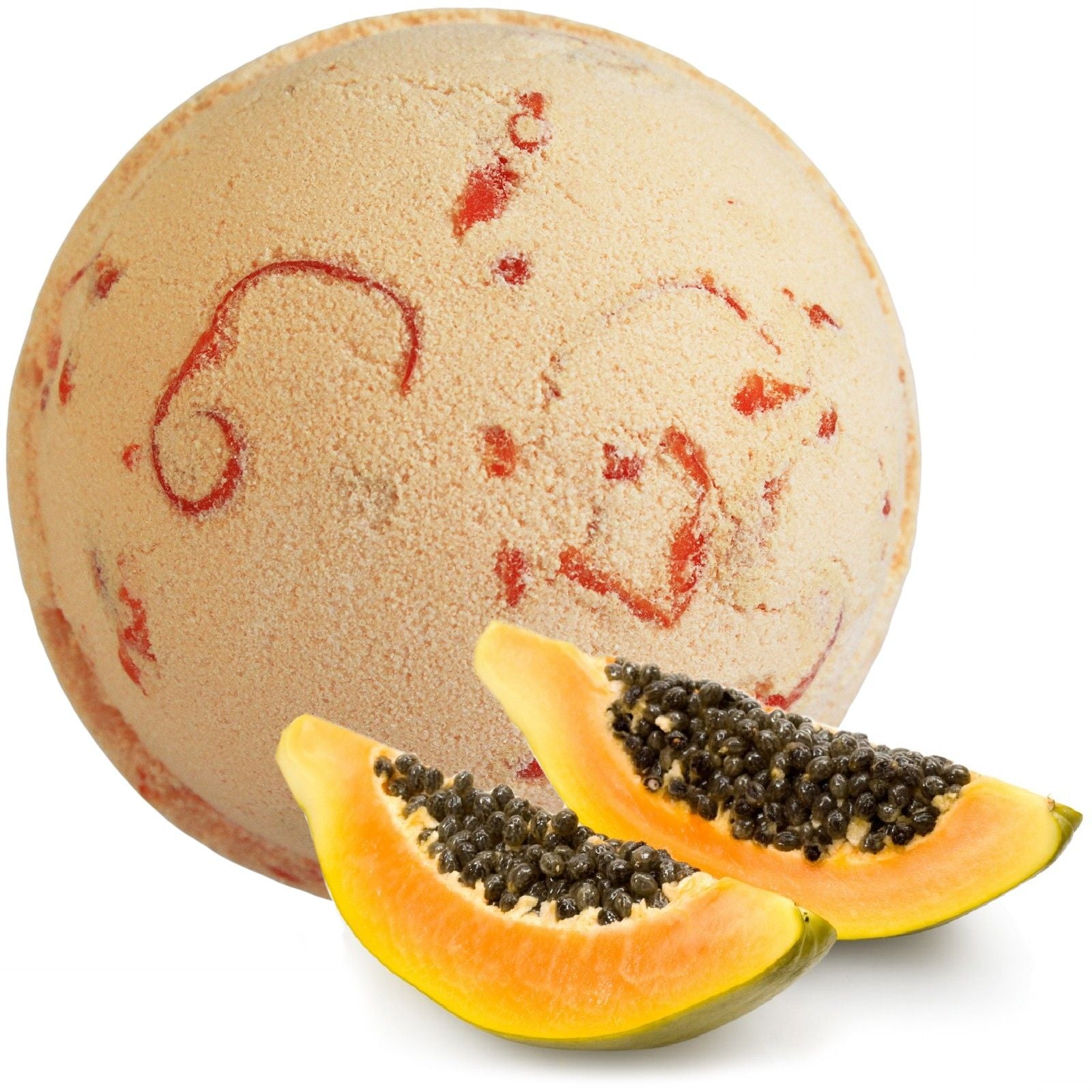 Tropical Paradise Coco Bath Bomb - Papaya  Tropical Paradise Coco Bath Bomb - Papaya