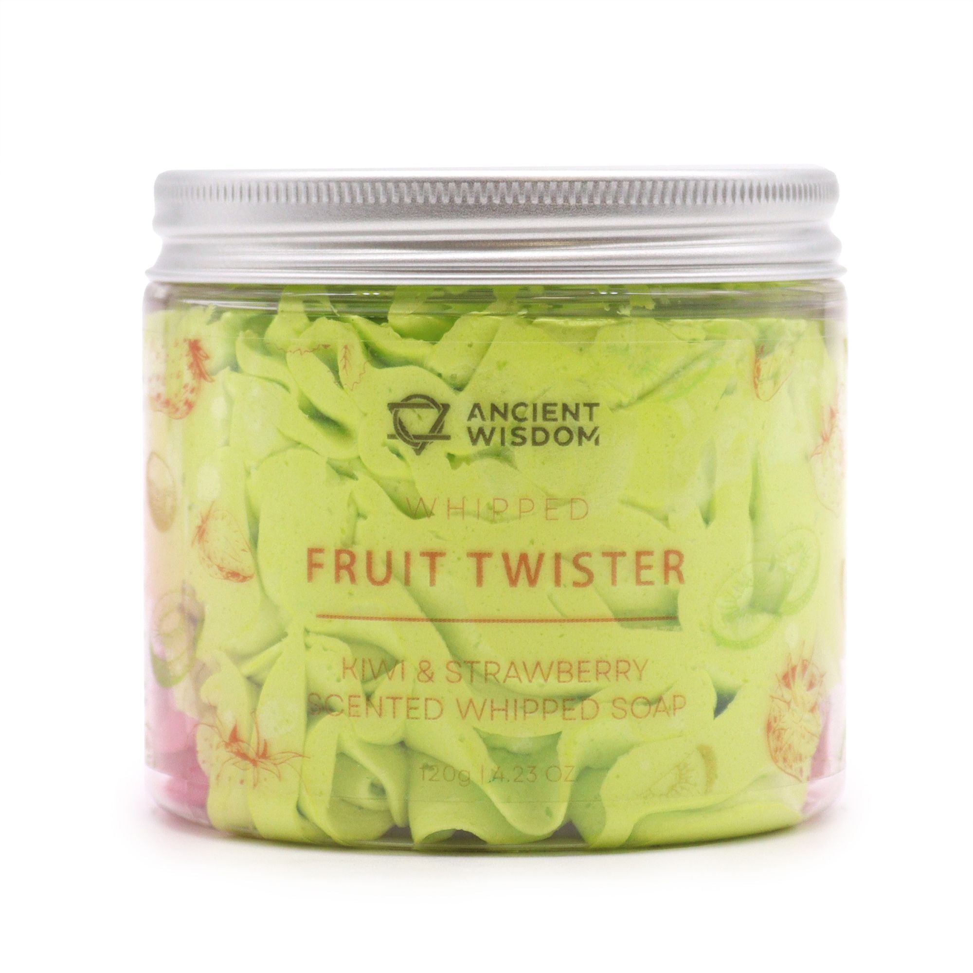 Strawberry & Kiwi Whipped Soap 120g  Strawberry & Kiwi Whipped Soap 120g