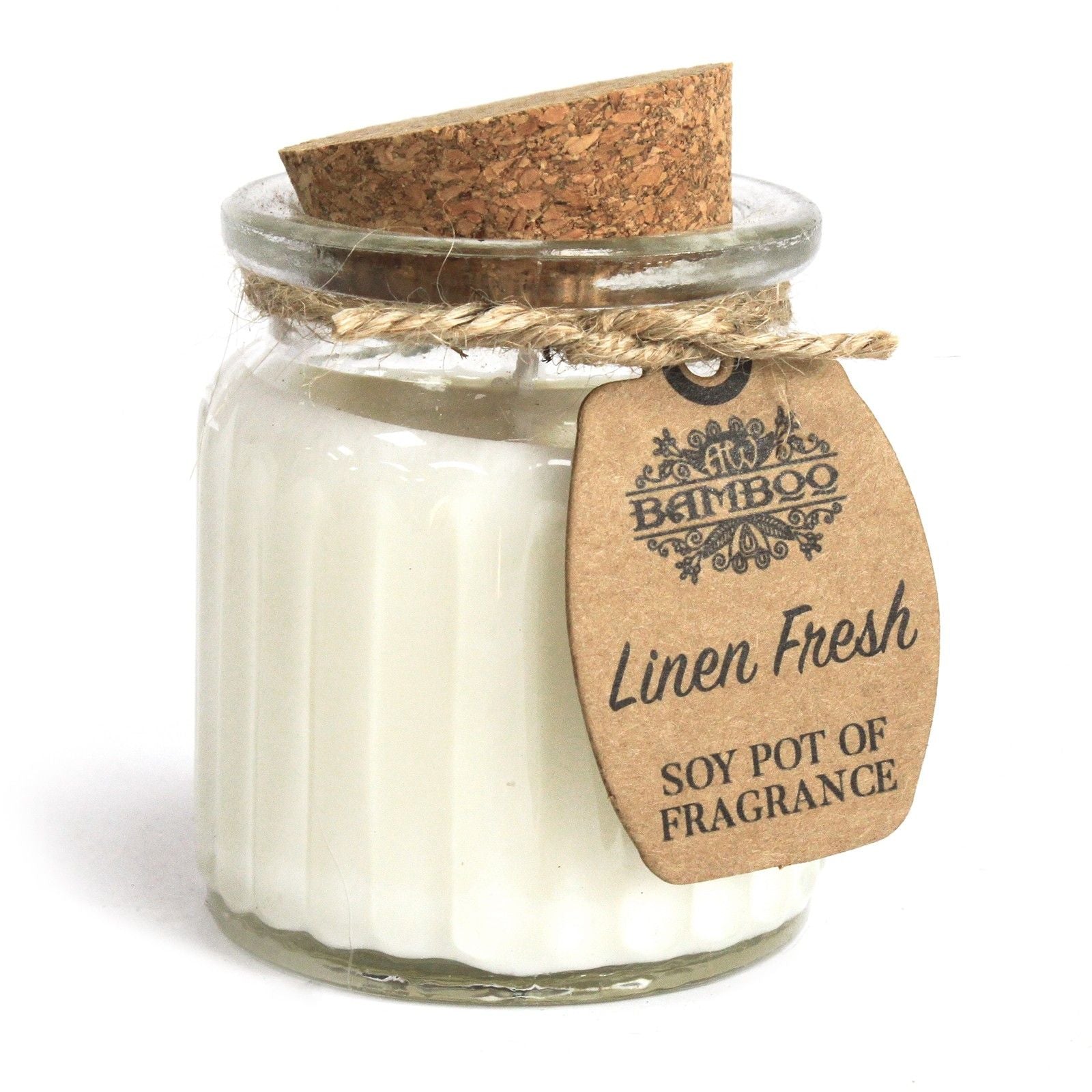 Linen Fresh Soy Pot of Fragrance Candles  Linen Fresh Soy Pot of Fragrance Candles