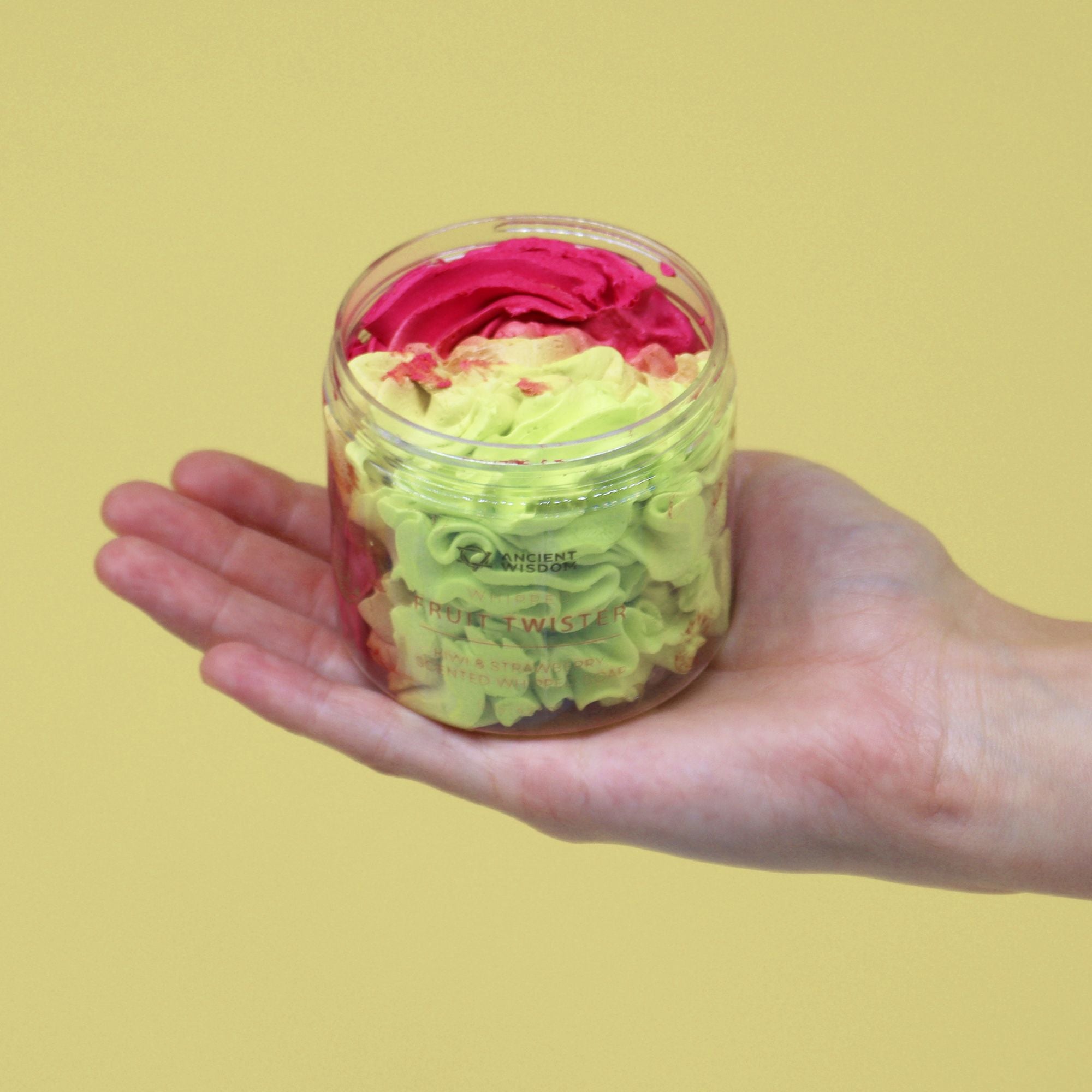 Strawberry & Kiwi Whipped Soap 120g  Strawberry & Kiwi Whipped Soap 120g