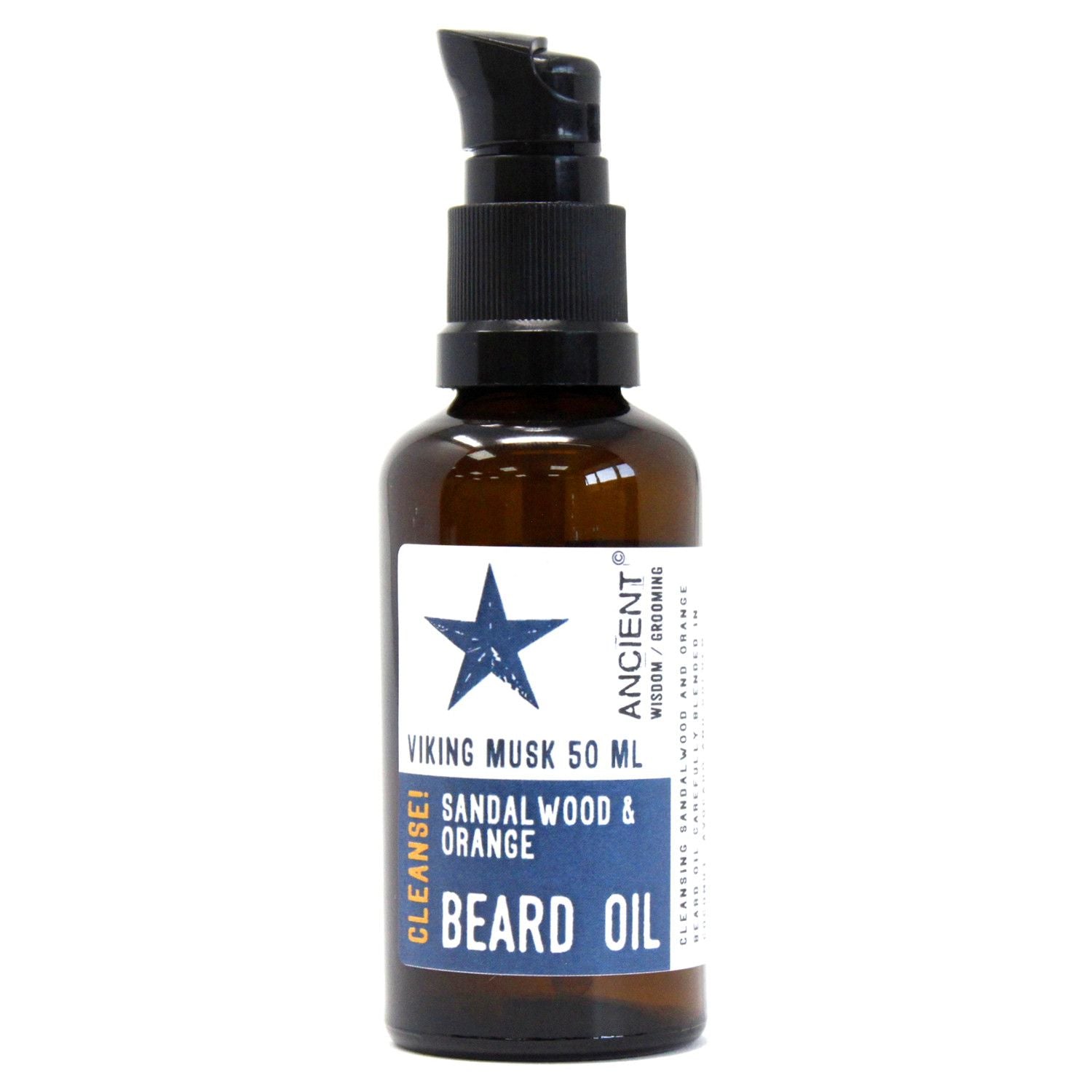 50ml Beard Oil - Viking Musk - Cleanse!  50ml Beard Oil - Viking Musk - Cleanse!
