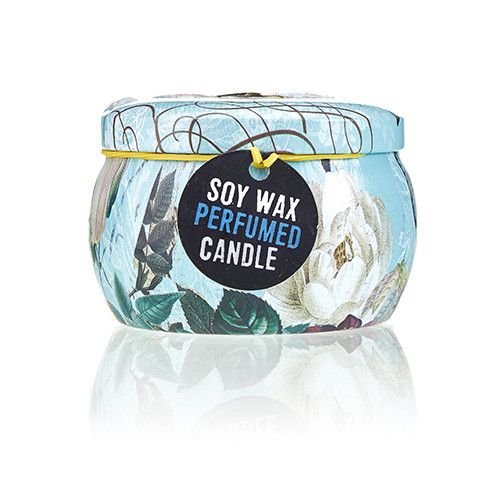 Art Tin Candle - Assorted Design - Parisian Weekend - Peonies  Art Tin Candle - Assorted Design - Parisian Weekend - Peonies