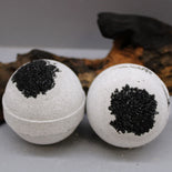 Charcoal Bath Bombs - Sea Salt & Moss  Charcoal Bath Bombs - Sea Salt & Moss