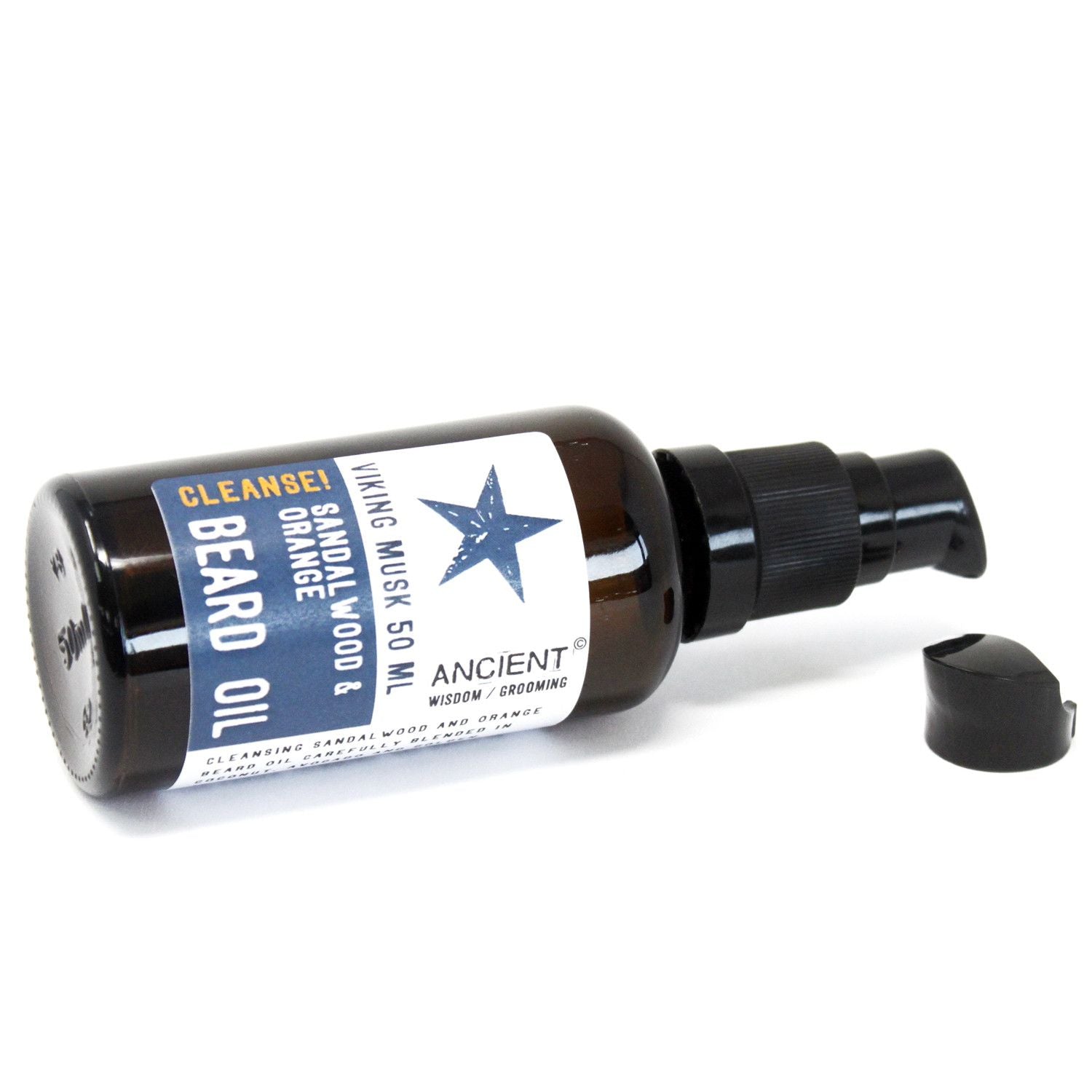 50ml Beard Oil - Viking Musk - Cleanse!  50ml Beard Oil - Viking Musk - Cleanse!