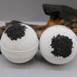 Charcoal Bath Bombs - Sea Salt & Moss  Charcoal Bath Bombs - Sea Salt & Moss