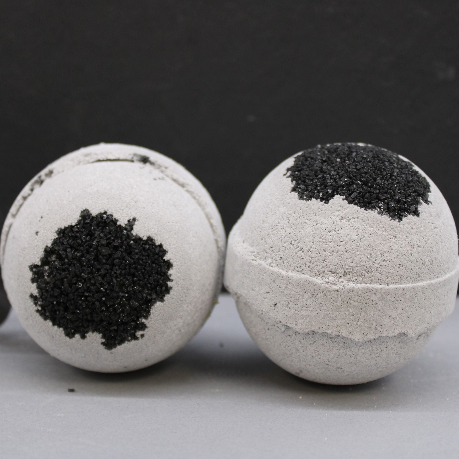 Charcoal Bath Bombs - Sea Salt & Moss  Charcoal Bath Bombs - Sea Salt & Moss