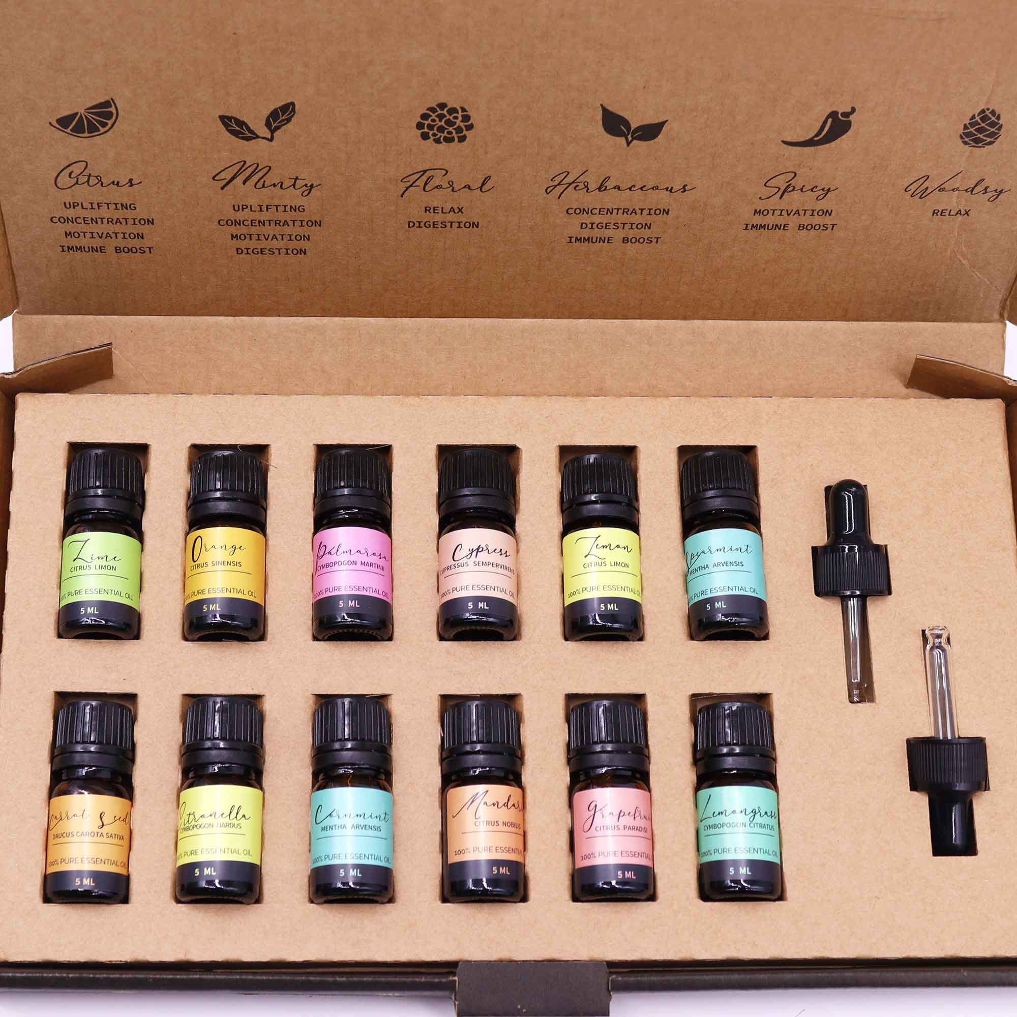 Aromatherapy Essential Oil Set - Summer  Aromatherapy Essential Oil Set - Summer