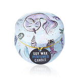 Art Tin Candle - Assorted Design - Sea life - Rasberry  Art Tin Candle - Assorted Design - Sea life - Rasberry