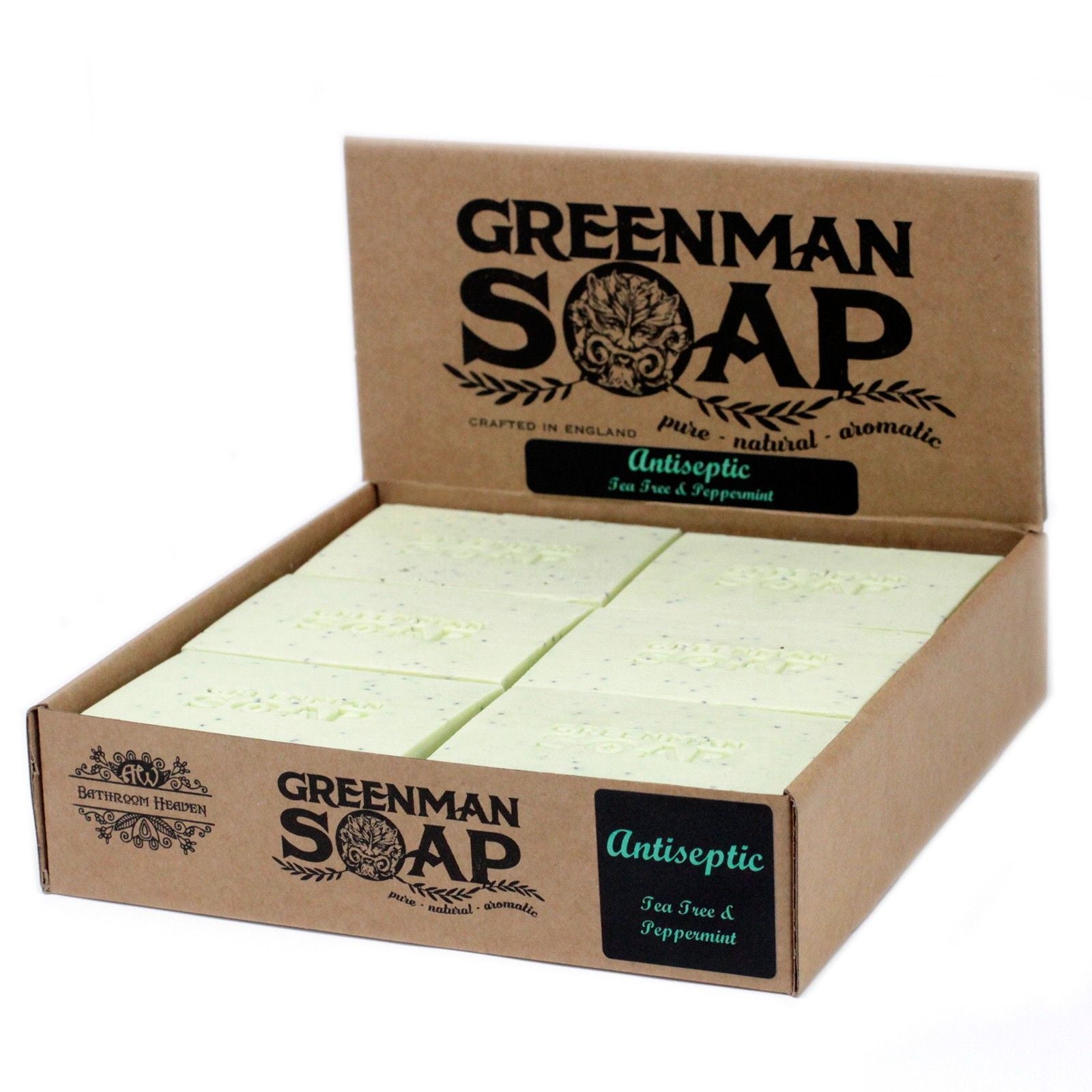Greenman Soap Slice 100g - Antiseptic Spot Attack  Greenman Soap Slice 100g - Antiseptic Spot Attack