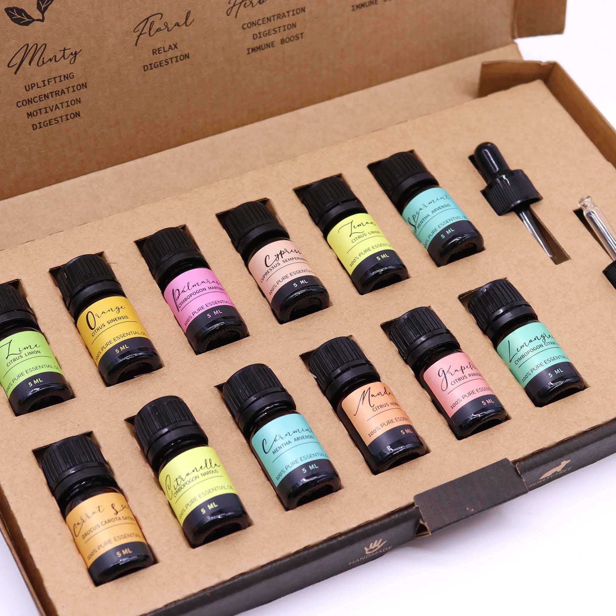 Aromatherapy Essential Oil Set - Summer  Aromatherapy Essential Oil Set - Summer