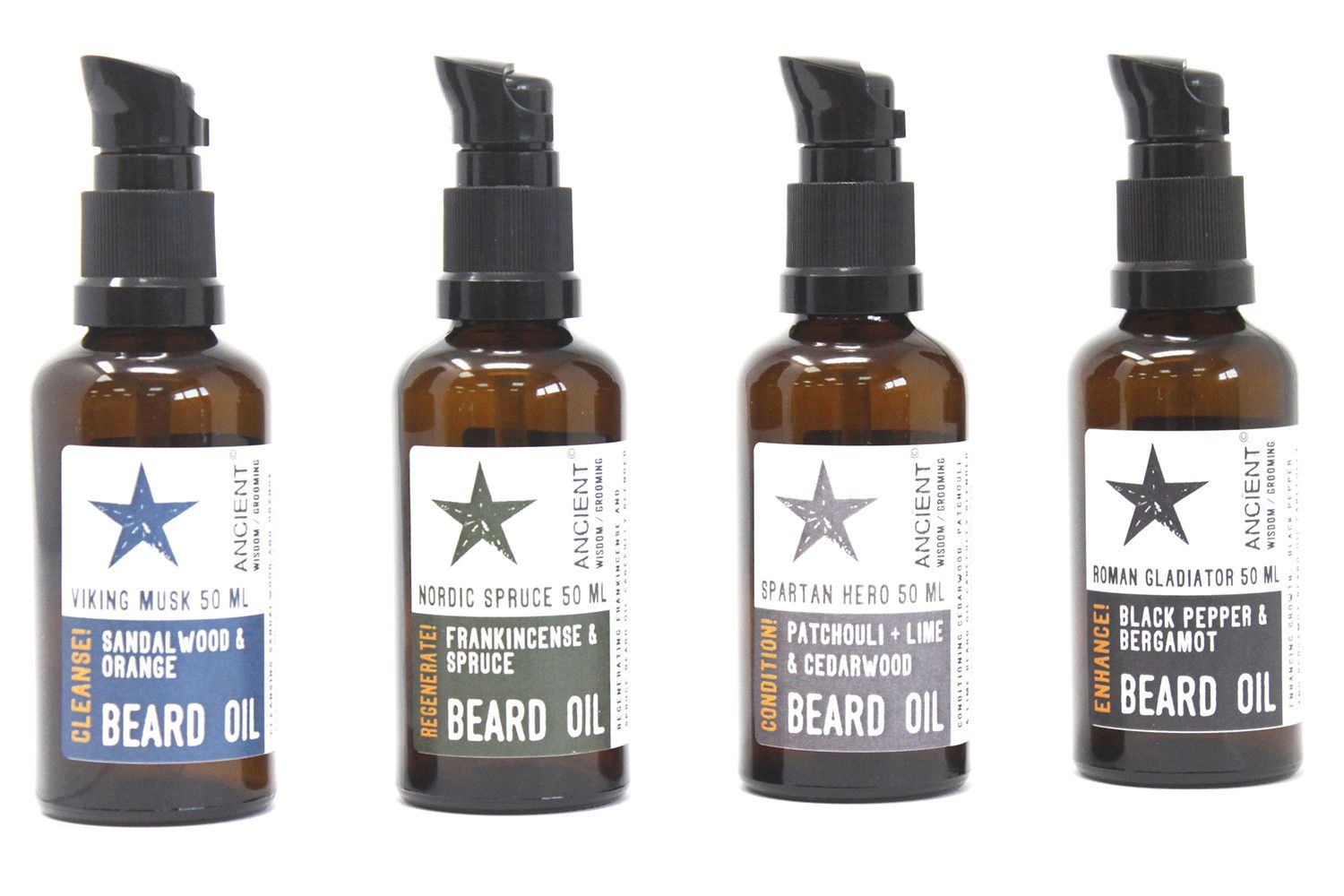 50ml Beard Oil - Nordic Spruce - Regenerate!  50ml Beard Oil - Nordic Spruce - Regenerate!
