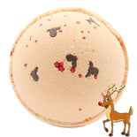 Reindeer and Red Nose Bath Bomb - Toffee & Caramel  Reindeer and Red Nose Bath Bomb - Toffee & Caramel