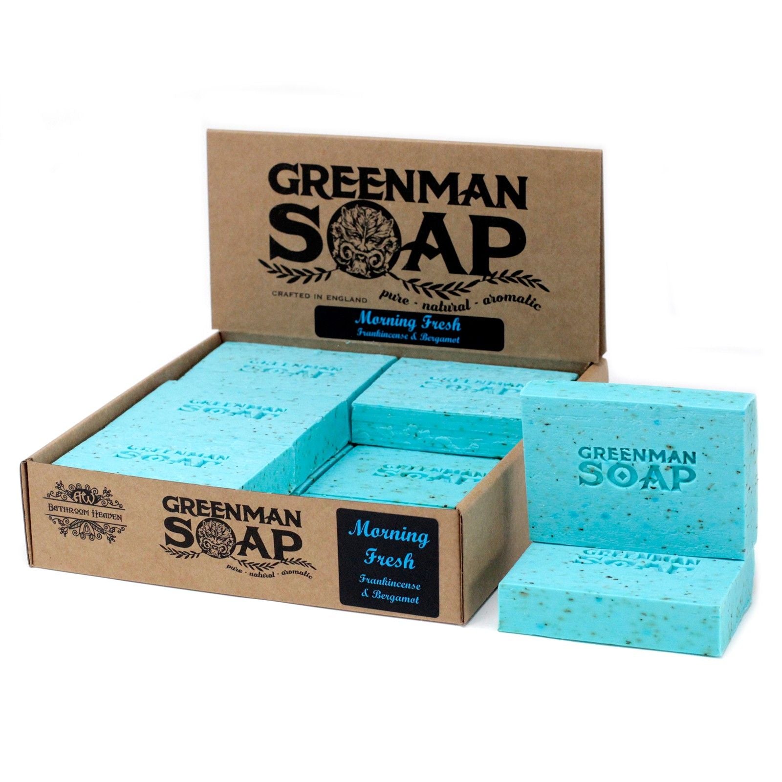 Greenman Soap Slice 100g - Morning Fresh  Greenman Soap Slice 100g - Morning Fresh
