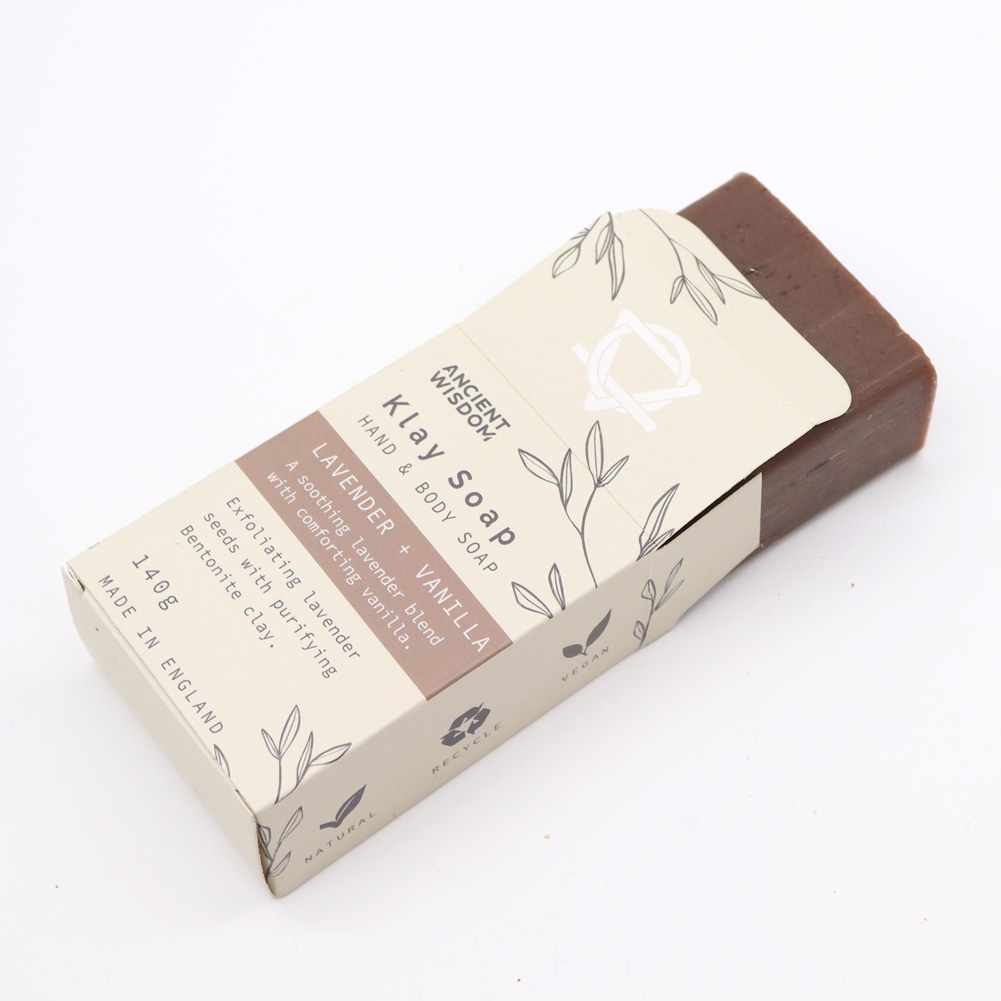 Klay Soap - Lavender & Vanilla  Klay Soap - Lavender & Vanilla