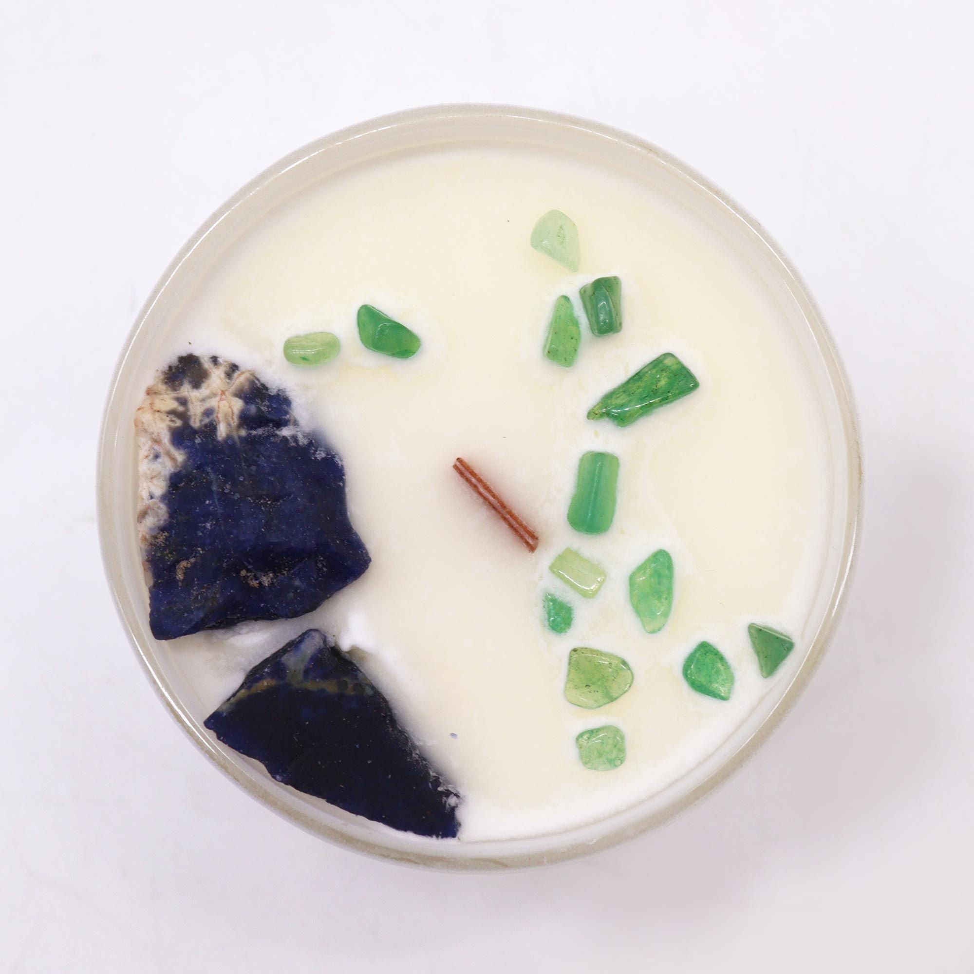 Chakra Crystal Candles - Throat Chakra  Chakra Crystal Candles - Throat Chakra