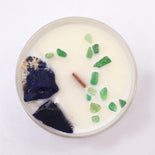 Chakra Crystal Candles - Throat Chakra  Chakra Crystal Candles - Throat Chakra