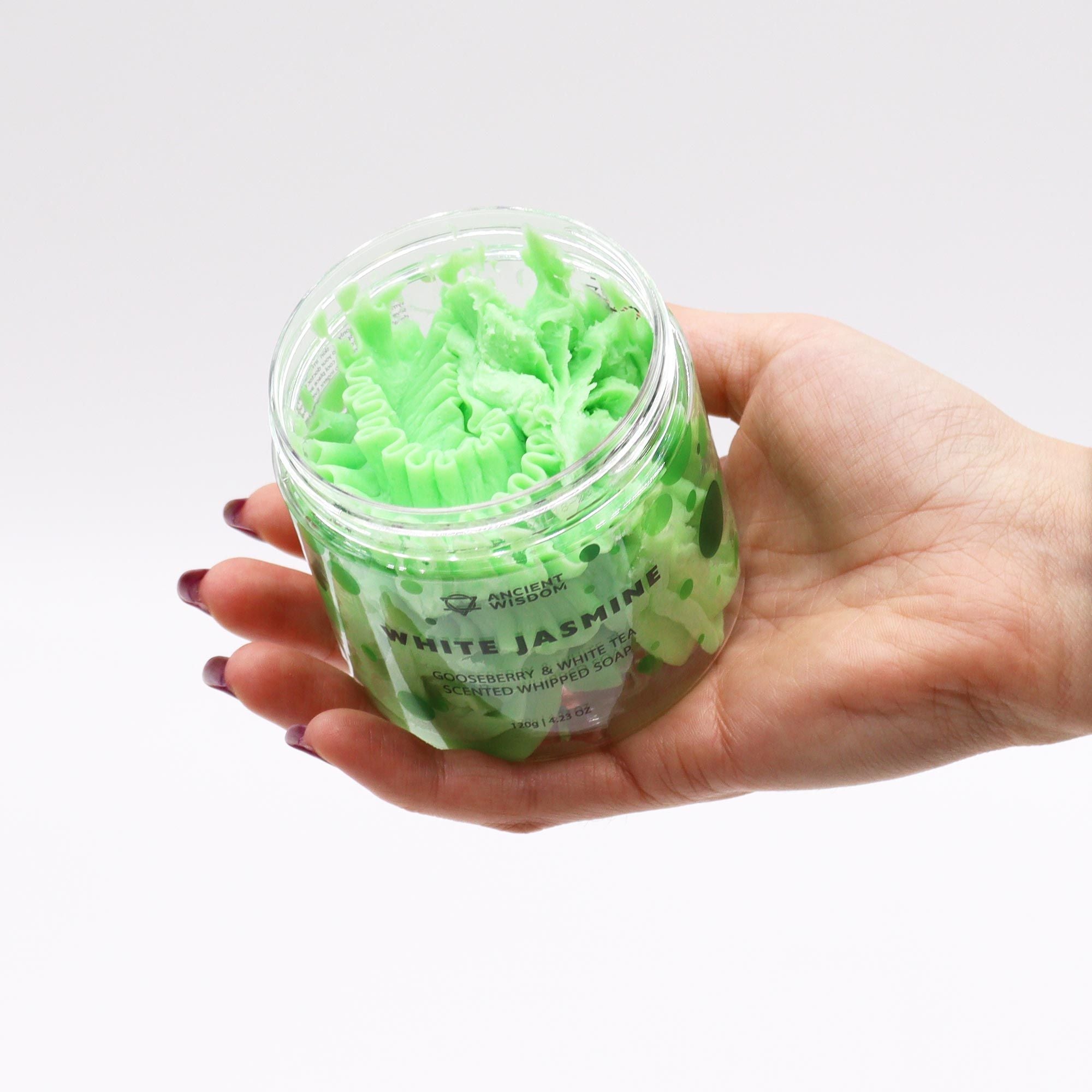 Gooseberry & White Tea Whipped Soap 120g  Gooseberry & White Tea Whipped Soap 120g