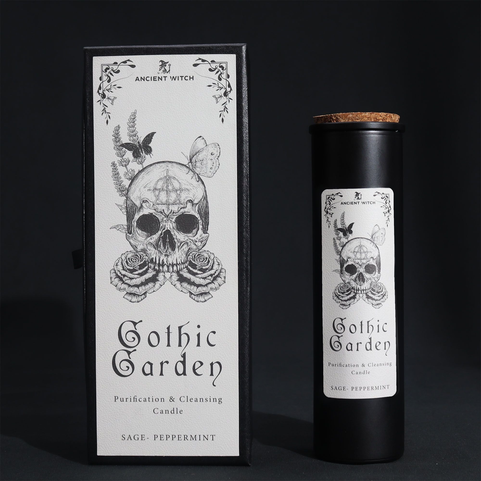 Ancient Witch Ritual Candles - Gothic Garden  Ancient Witch Ritual Candles - Gothic Garden