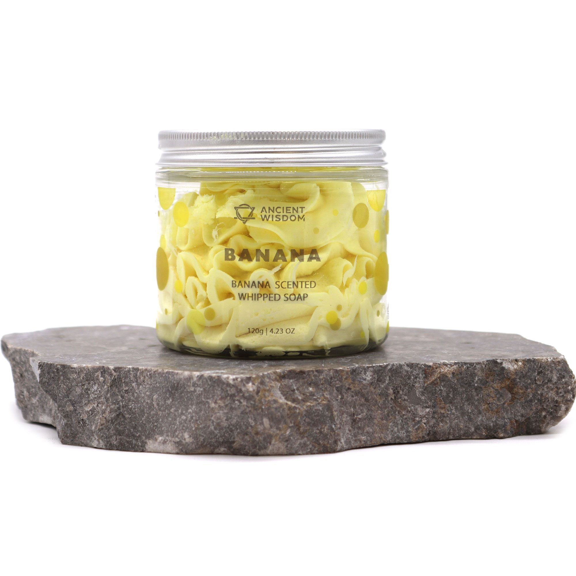 Banana Whipped Soap 120g  Banana Whipped Soap 120g