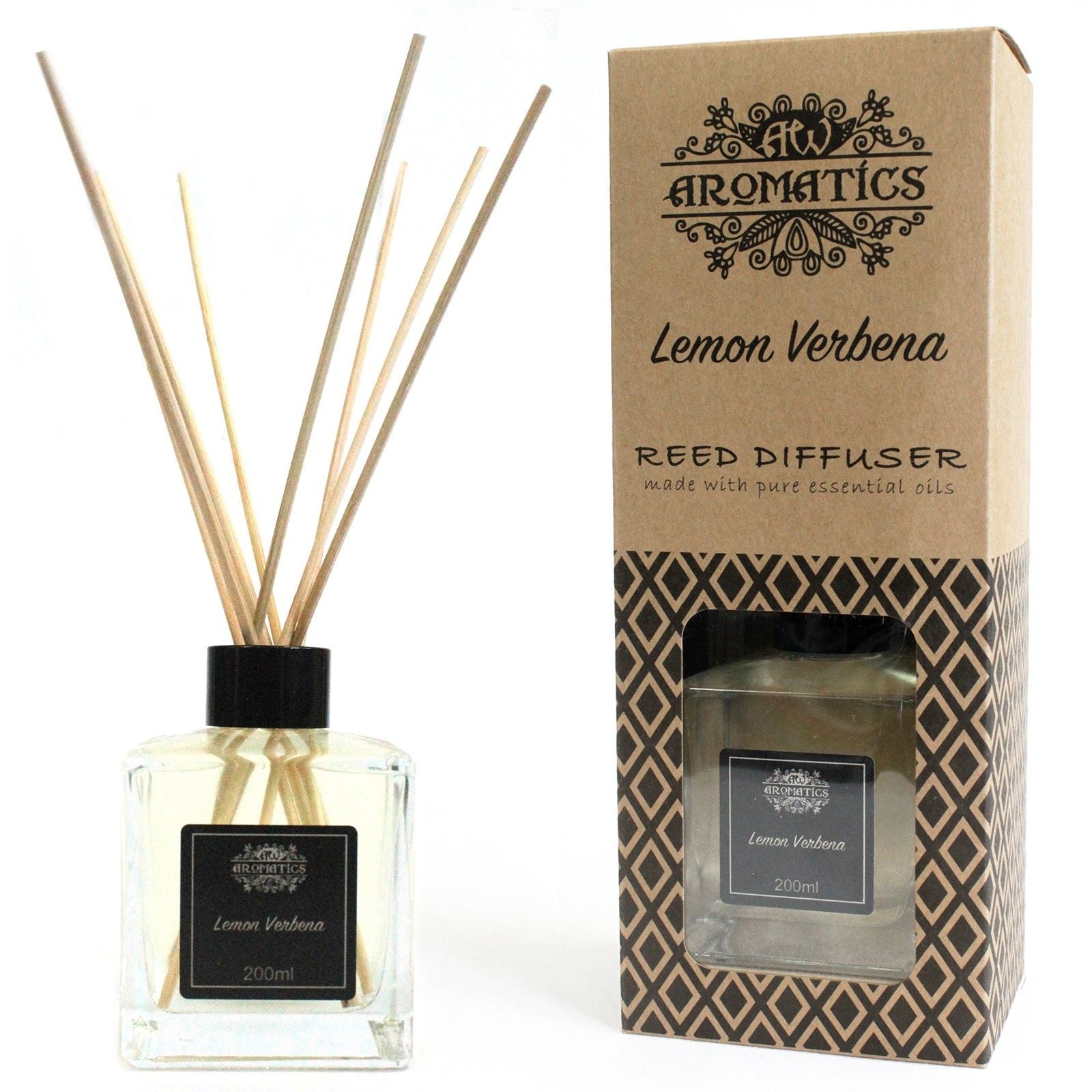 200ml Lemon Verbena Essential Oil Reed Diffuser  200ml Lemon Verbena Essential Oil Reed Diffuser