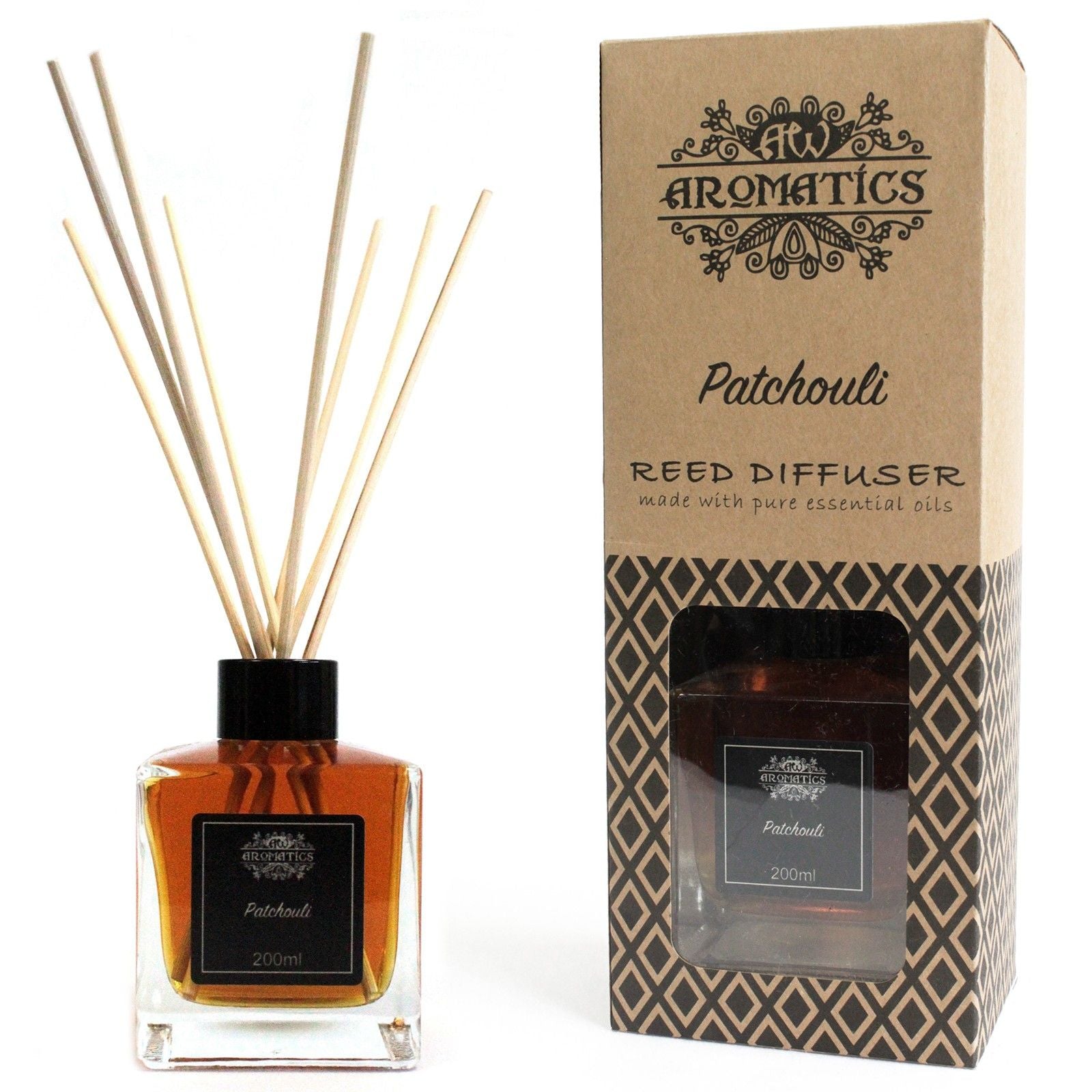 200ml Patchouli Essential Oil Reed Diffuser  200ml Patchouli Essential Oil Reed Diffuser