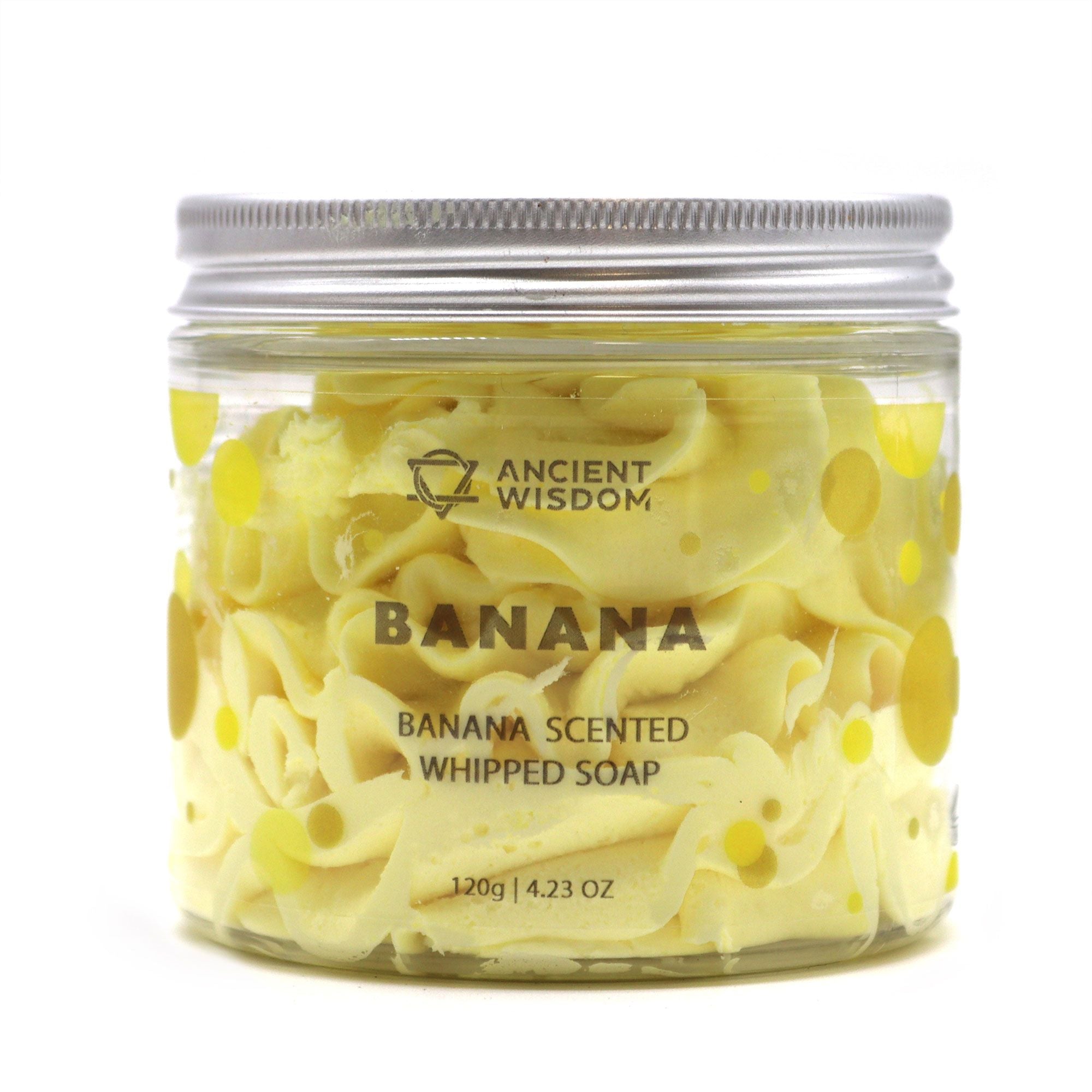 Banana Whipped Soap 120g  Banana Whipped Soap 120g