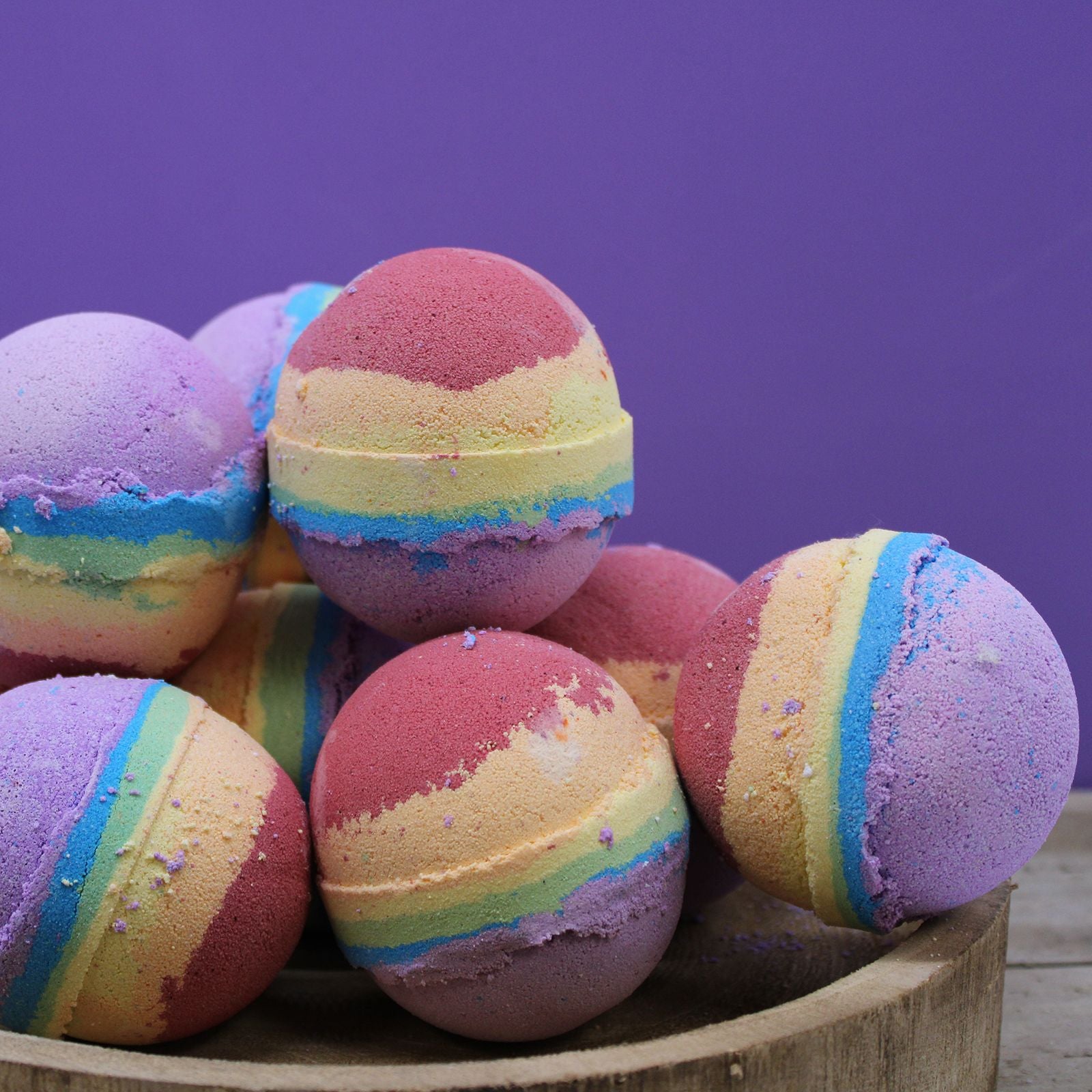 Rainbow Bath Bomb - Fruit Salad  Rainbow Bath Bomb - Fruit Salad