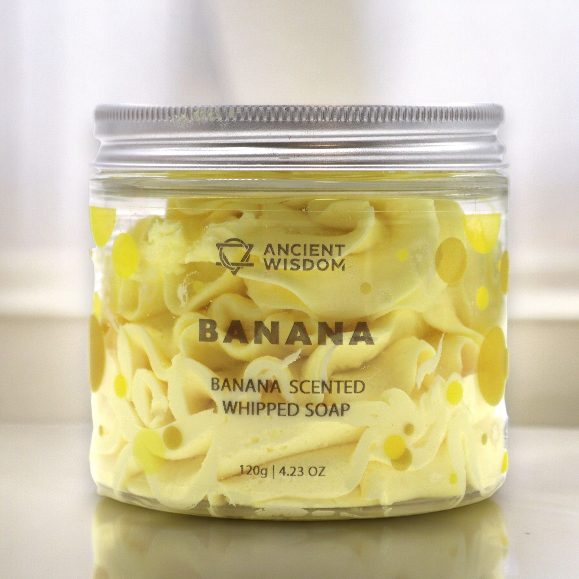 Banana Whipped Soap 120g  Banana Whipped Soap 120g