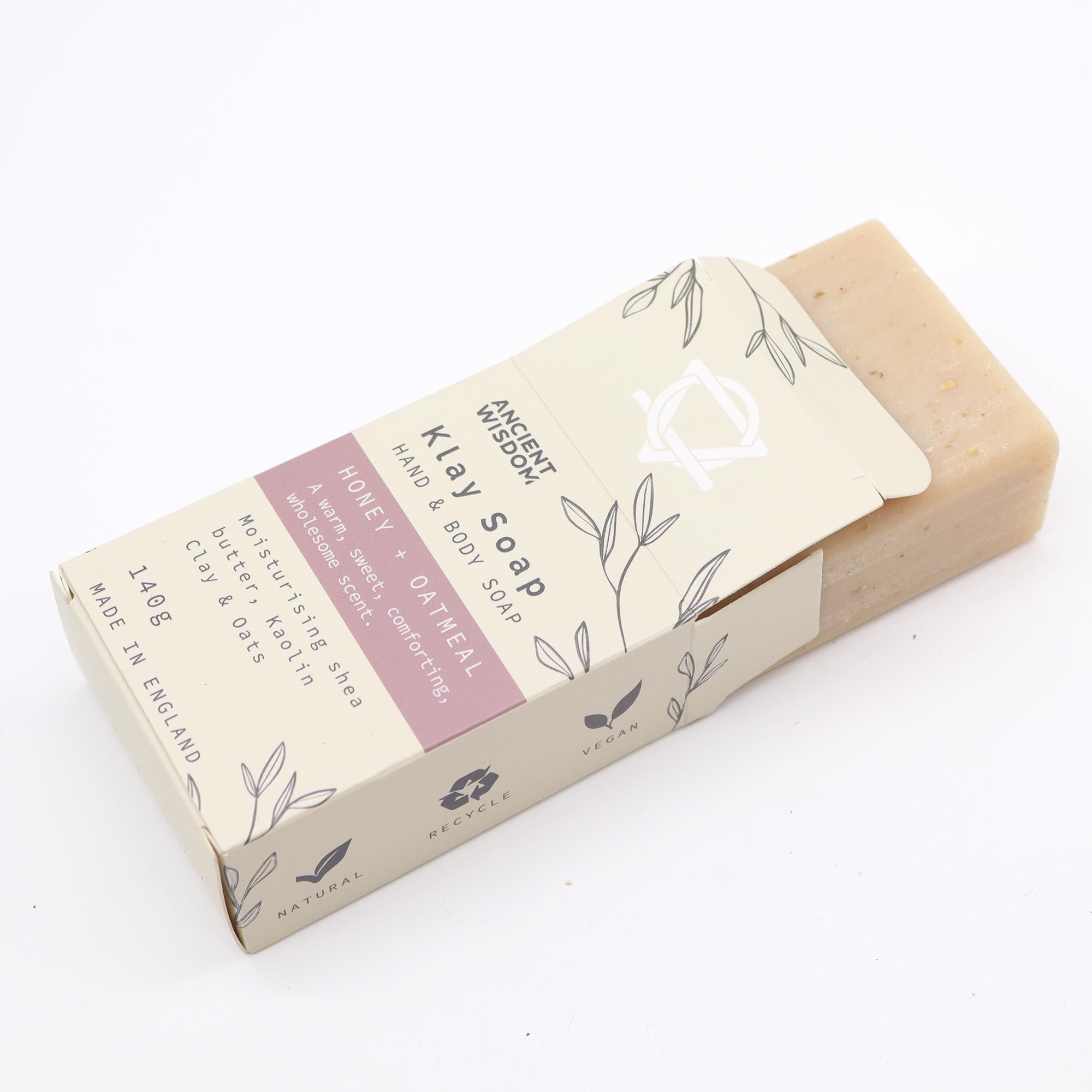 Klay Soap - Honey Oatmeal  Klay Soap - Honey Oatmeal