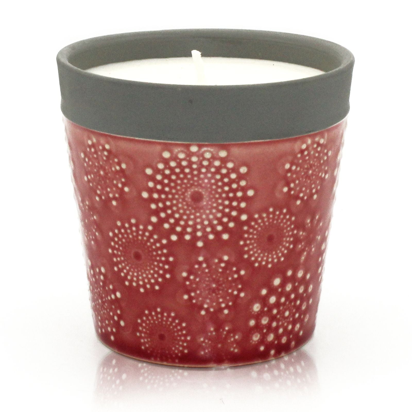 Home is Home Candle Pots - Rambling Rose  Home is Home Candle Pots - Rambling Rose
