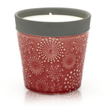 Home is Home Candle Pots - Rambling Rose  Home is Home Candle Pots - Rambling Rose