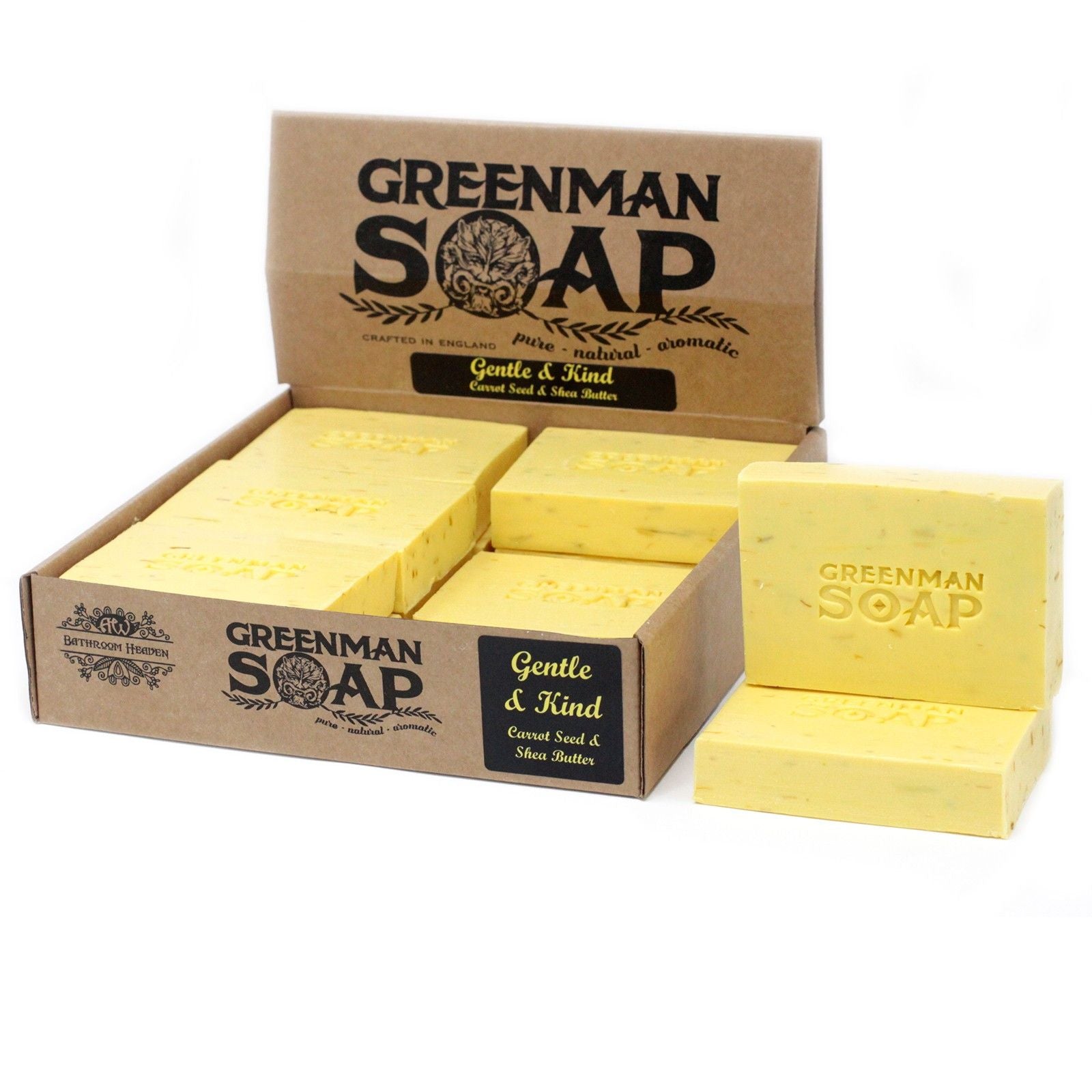 Greenman Soap Slice 100g - Gentle & Kind  Greenman Soap Slice 100g - Gentle & Kind