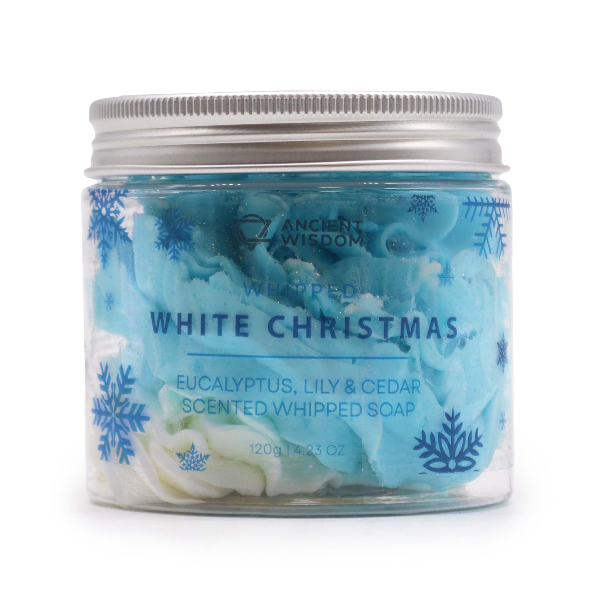 White Christmas Whipped Soap 120g  White Christmas Whipped Soap 120g