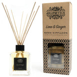 200ml Lime & Ginger Essential Oil Reed Diffuser  200ml Lime & Ginger Essential Oil Reed Diffuser