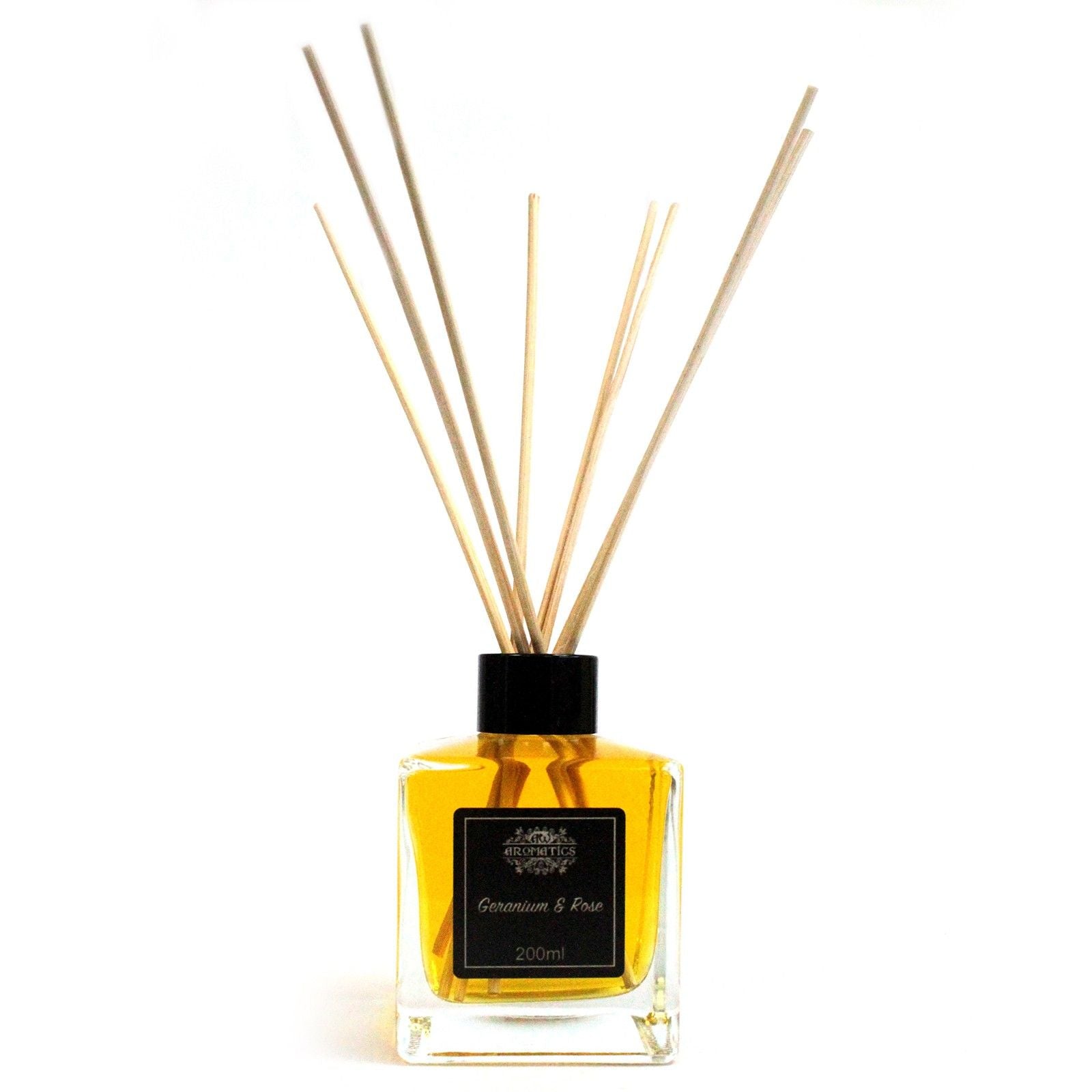 200ml Geranium & Rose Essential Oil Reed Diffuser  200ml Geranium & Rose Essential Oil Reed Diffuser