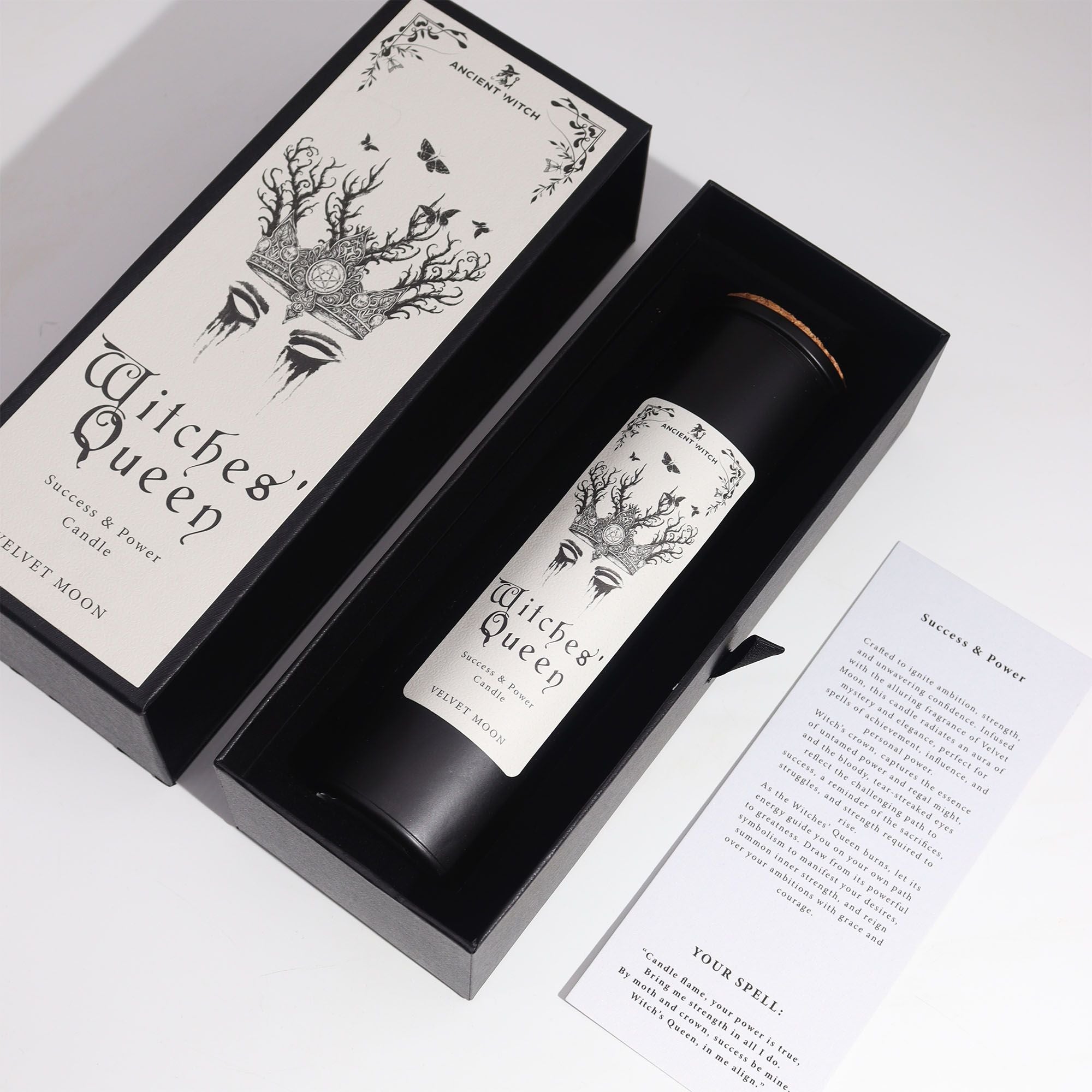 Ancient Witch Ritual Candles - Witches' Queen  Ancient Witch Ritual Candles - Witches' Queen