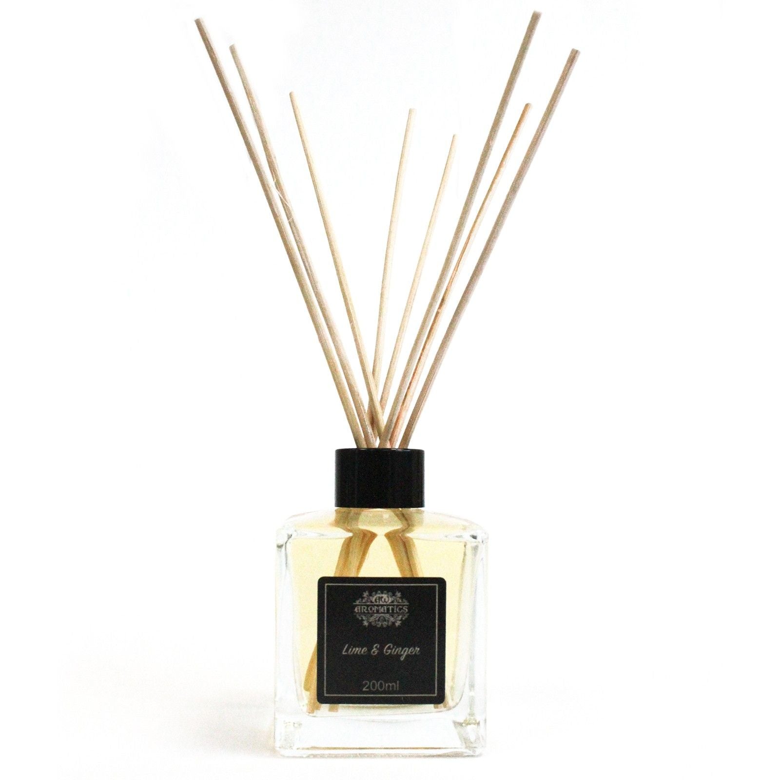200ml Lime & Ginger Essential Oil Reed Diffuser  200ml Lime & Ginger Essential Oil Reed Diffuser