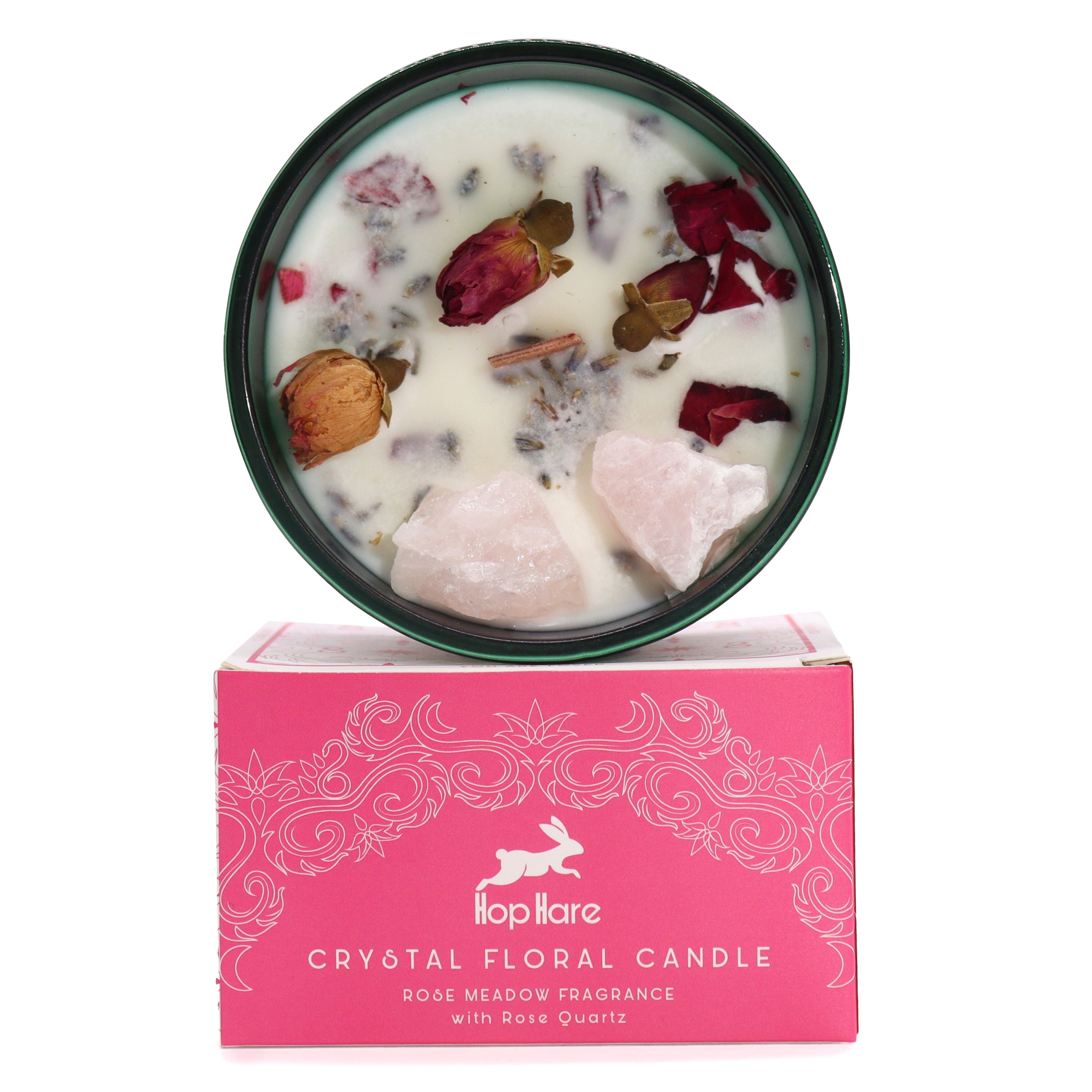 Hop Hare Crystal Magic Flower Candle - The Lovers  Hop Hare Crystal Magic Flower Candle - The Lovers