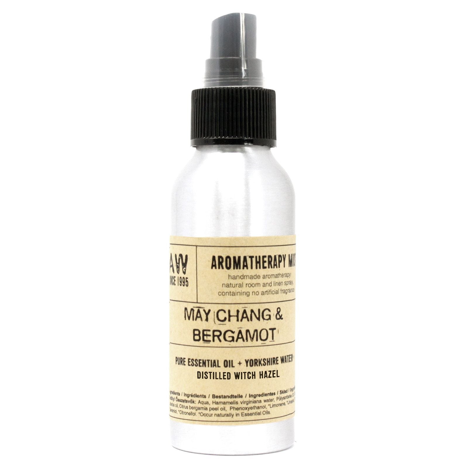 100ml Essential Oil Mist - May Chang & Bergamot  100ml Essential Oil Mist - May Chang & Bergamot