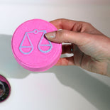 Set of Zodiac Bath Fizzers with Horoscope - Libra  Set of Zodiac Bath Fizzers with Horoscope - Libra