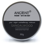 Aromatherapy Shea Body Butter 90g - Sandalwood Aromatherapy Shea Body Butter 90g - Sandalwood