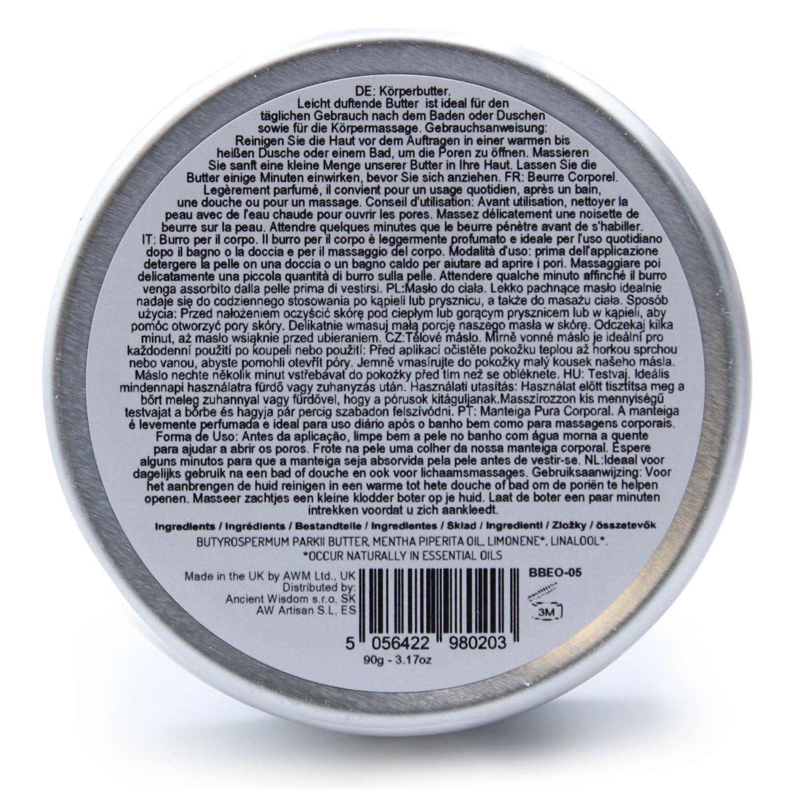 Aromatherapy Shea Body Butter 90g - Sandalwood Aromatherapy Shea Body Butter 90g - Sandalwood