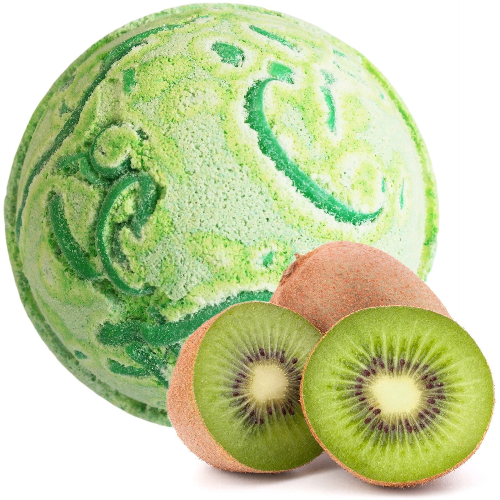 Tropical Paradise Coco Bath Bomb - Kiwi Fruit  Tropical Paradise Coco Bath Bomb - Kiwi Fruit