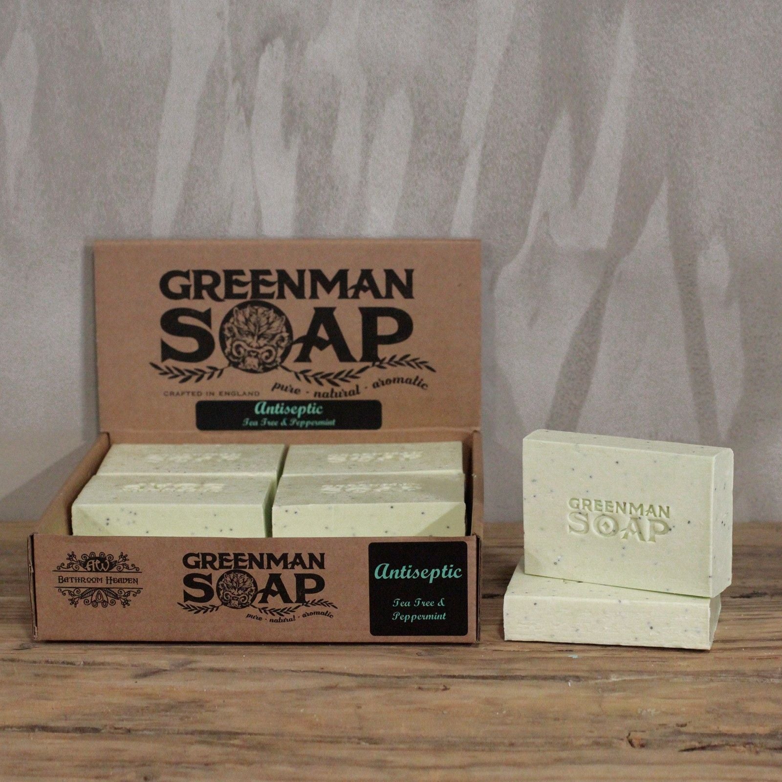 Greenman Soap Slice 100g - Antiseptic Spot Attack  Greenman Soap Slice 100g - Antiseptic Spot Attack