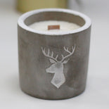 Med Pot - Stag Head - Whiskey & Woodsmoke  Med Pot - Stag Head - Whiskey & Woodsmoke
