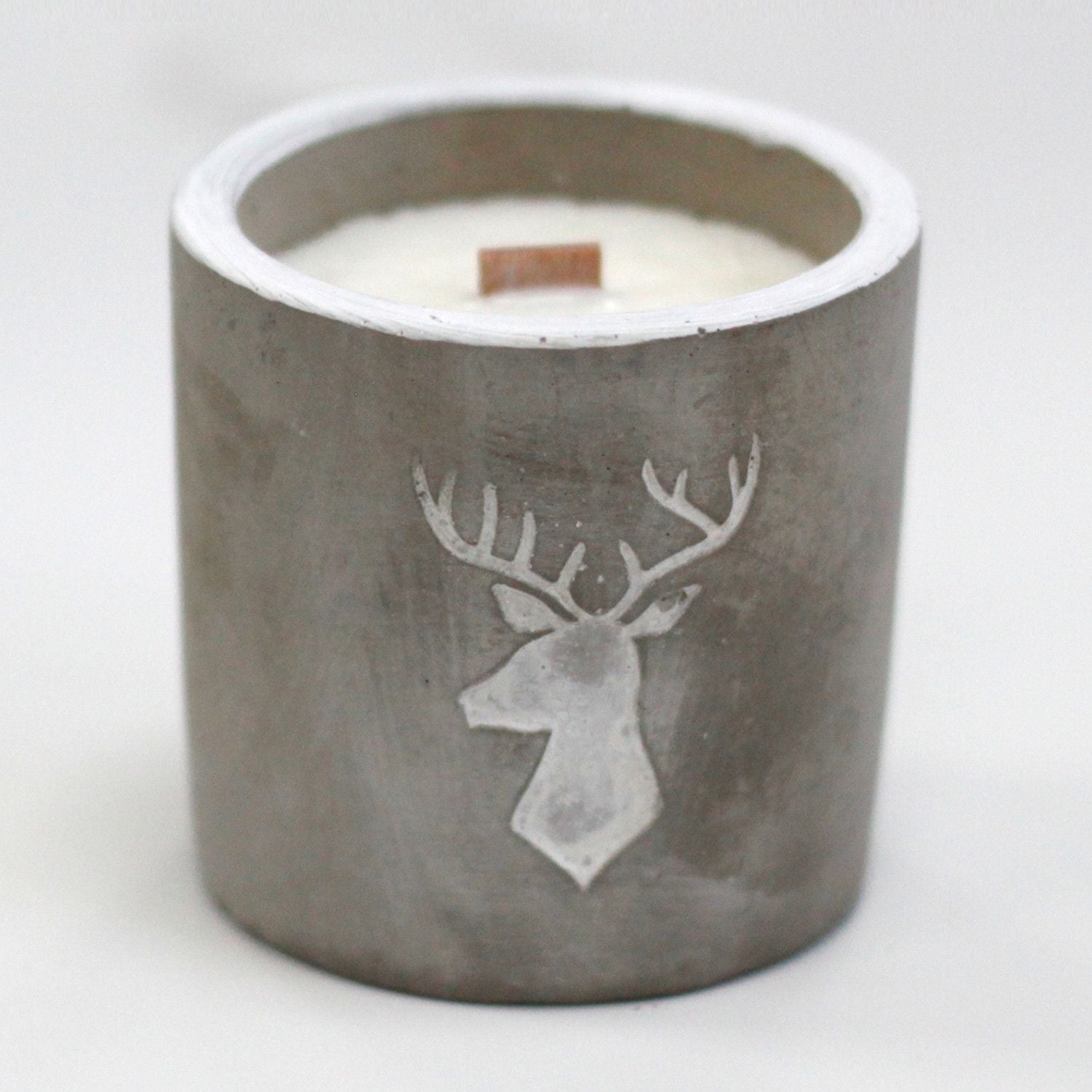Med Pot - Stag Head - Whiskey & Woodsmoke  Med Pot - Stag Head - Whiskey & Woodsmoke