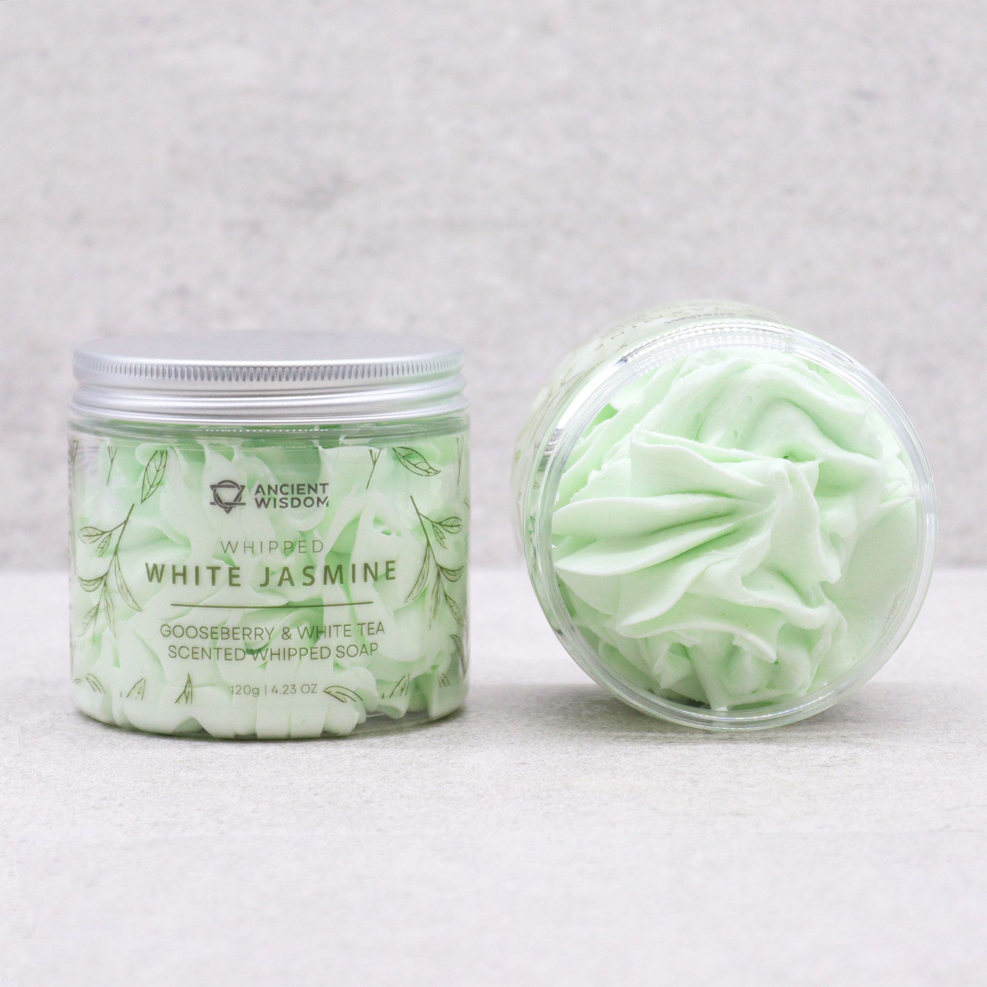 Gooseberry & White Tea Whipped Soap 120g  Gooseberry & White Tea Whipped Soap 120g