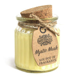 Mystic Musk Soy Pot of Fragrance Candles  Mystic Musk Soy Pot of Fragrance Candles