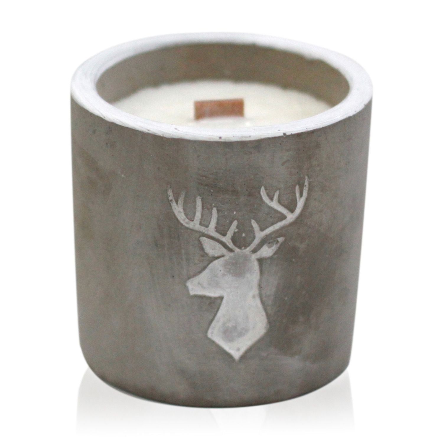 Med Pot - Stag Head - Whiskey & Woodsmoke  Med Pot - Stag Head - Whiskey & Woodsmoke